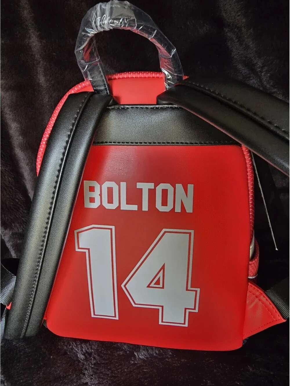 Loungefly Disney High School Musical Wildcats Mini Faux Leather Zip Backpack